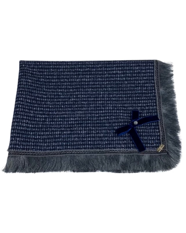 BLU MOON & SILVER FRINGE COPERTINA