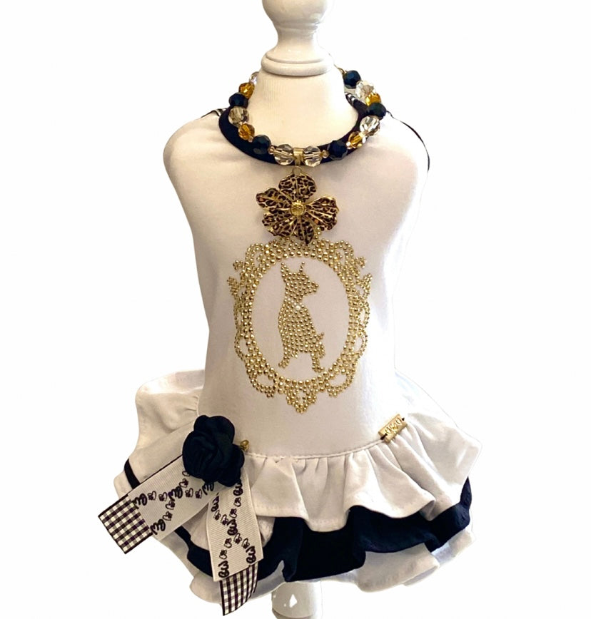 THE LEOPARD FLOWER COLLANA